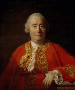 Allan Ramsey Painting - David Hume Historiador y filósofo Allan Ramsay Retrato Clasicismo